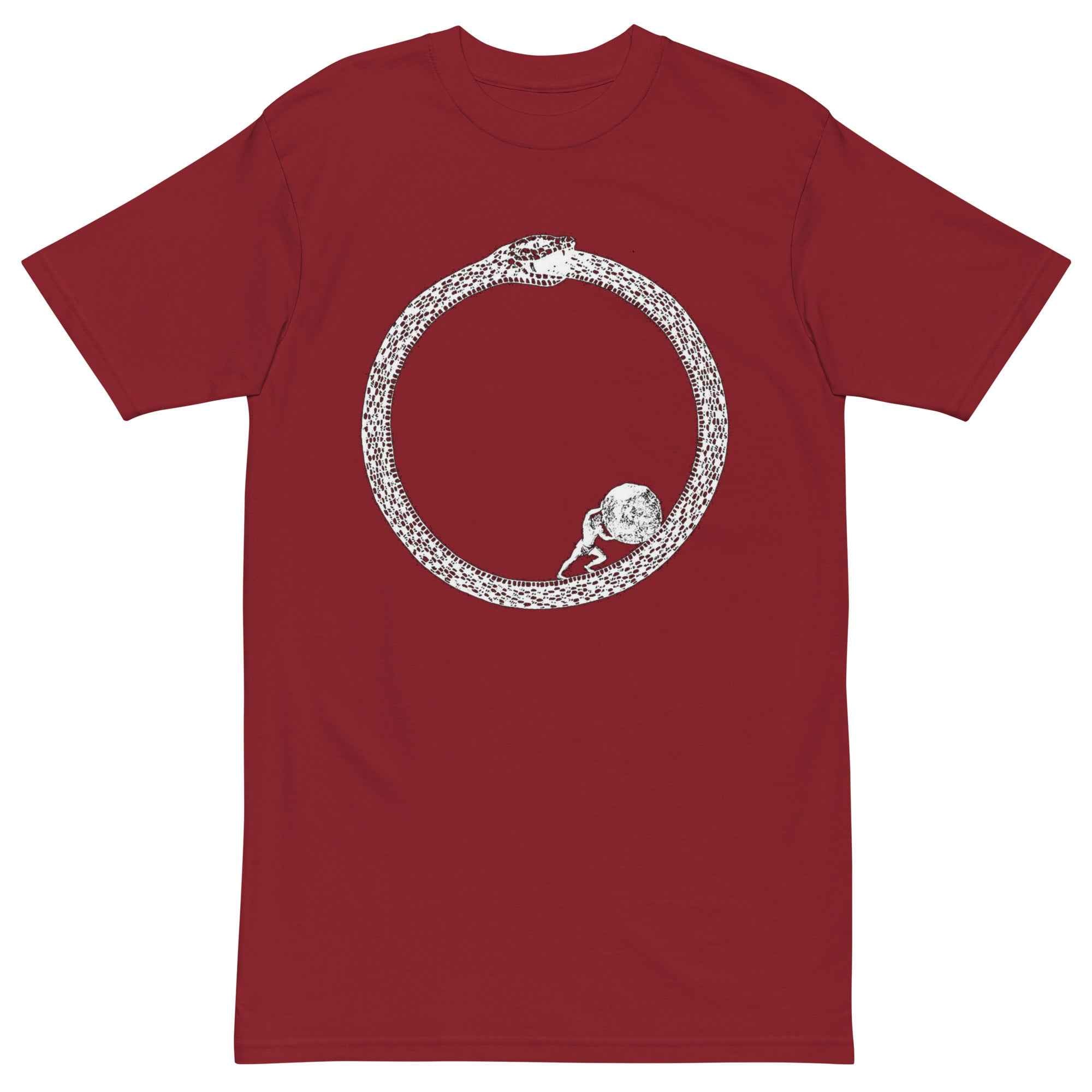 Uroboro Sisyphus men’s premium heavyweight tee