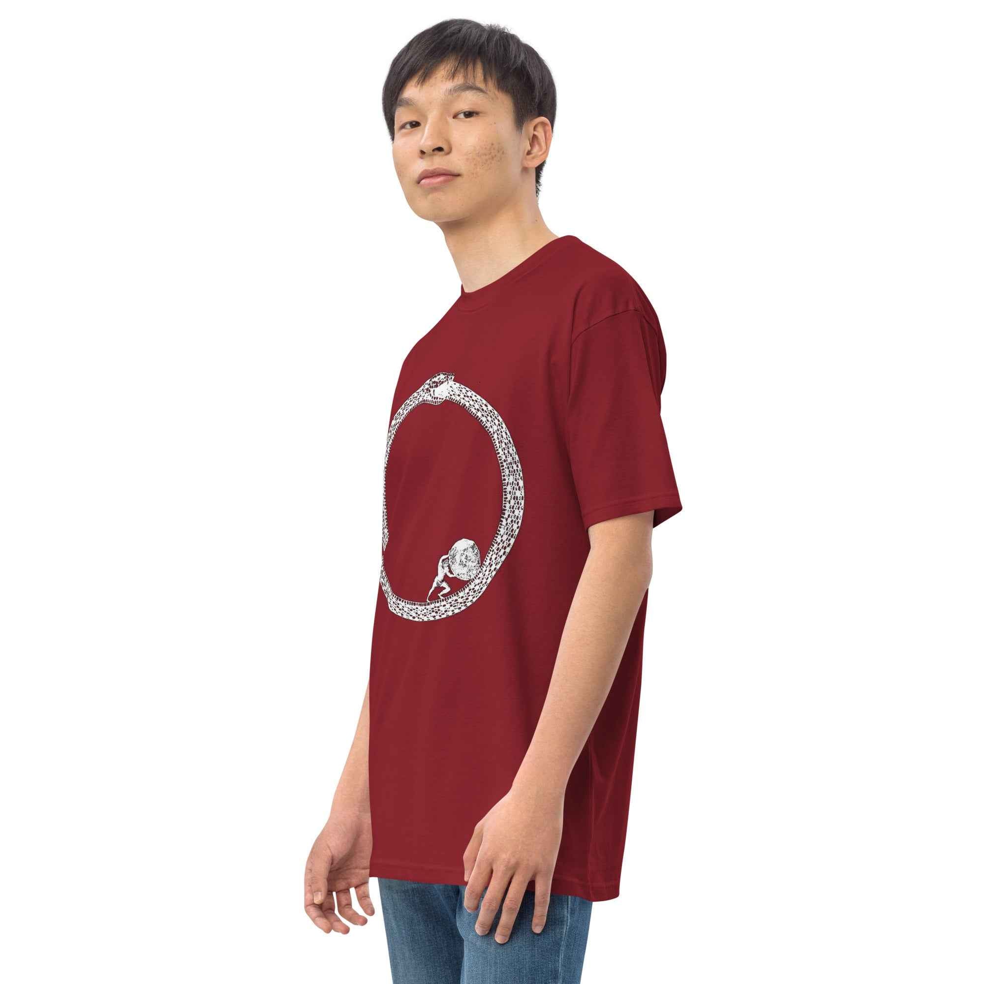 Uroboro Sisyphus men’s premium heavyweight tee